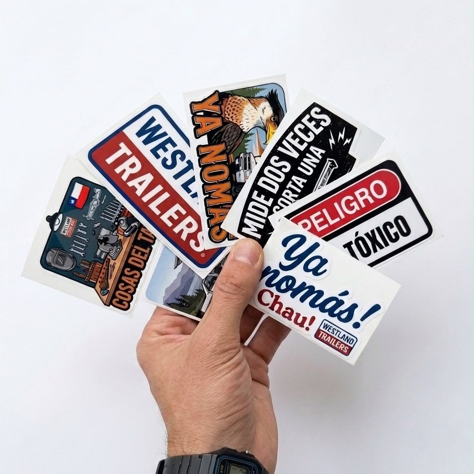 Stickers de Westland Trailers